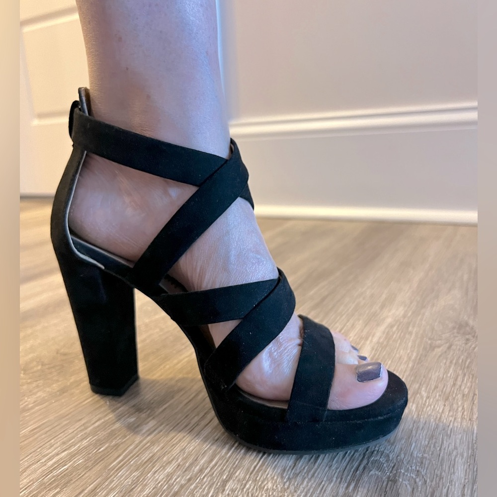 Chinese Laundry Suede Platform 7